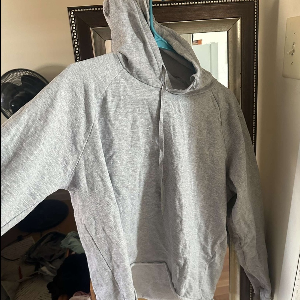 cropped hoodie